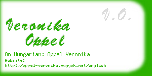 veronika oppel business card